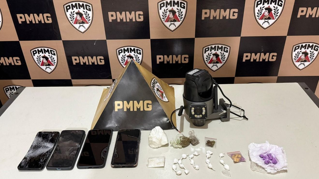 Cinco pessoas são presas em operação contra o tráfico de drogas em Taiobeiras, Norte de Minas
