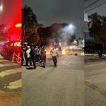 Desalojados por explosão protestam contra suposto de fim de contrato em hotéis em SP