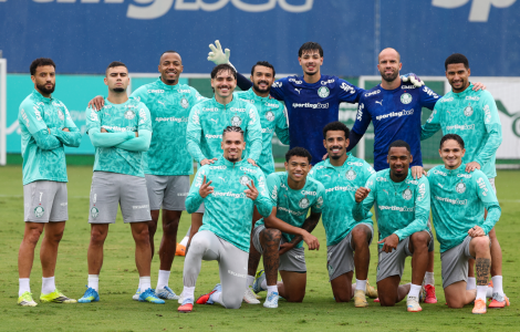 Palmeiras faz treino final para enfrentar o Cruzeiro • Cesar Greco/Palmeiras
