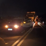 Acidente fatal na BR 458, na ponte metálica entre Santana do Paraíso e Caratinga