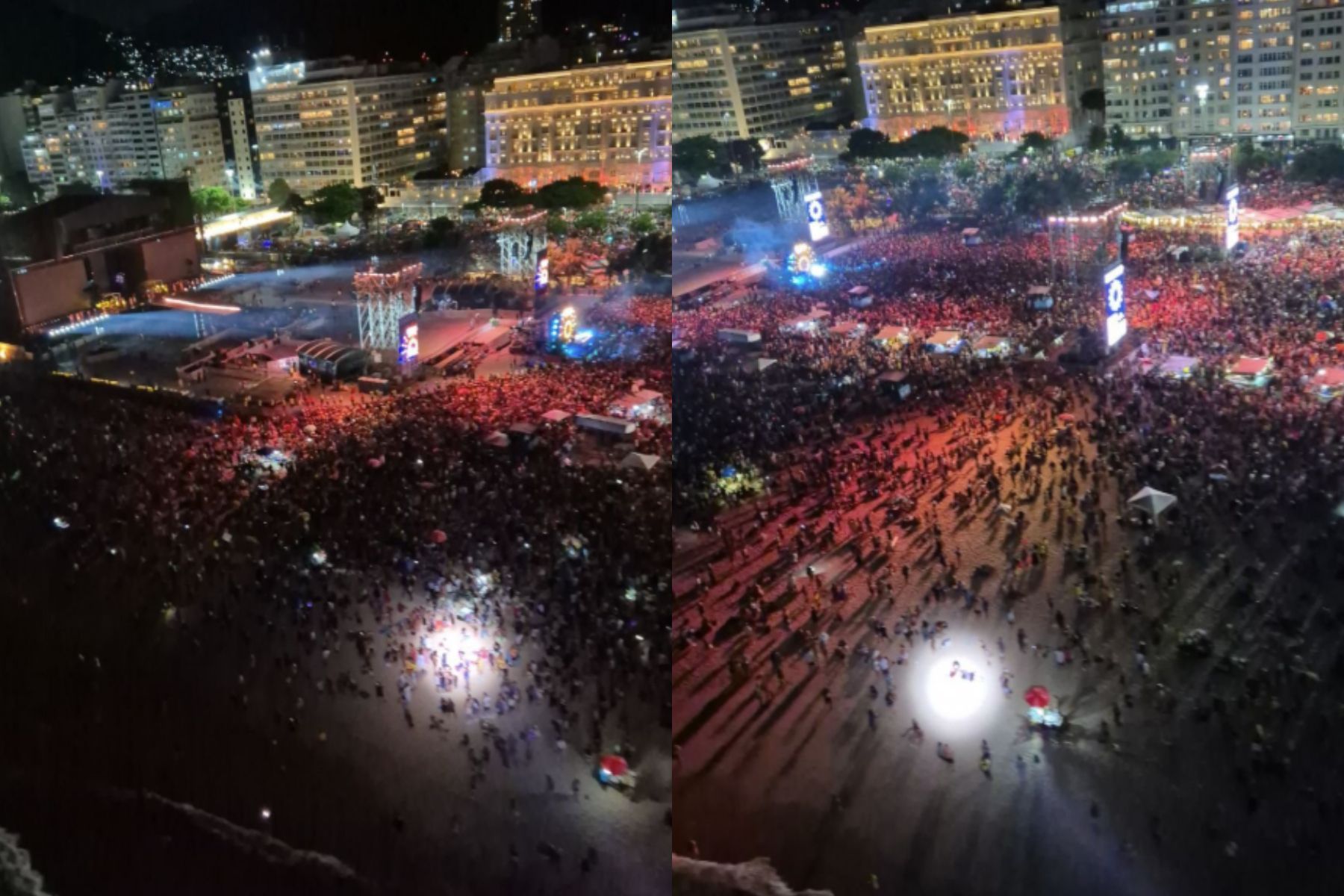 Lobacabana: multidão lota praia de Copacabana à espera de Shakira