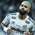 Gabigol manda recado após marcar dois gols em derrota do Santos para o Grêmio