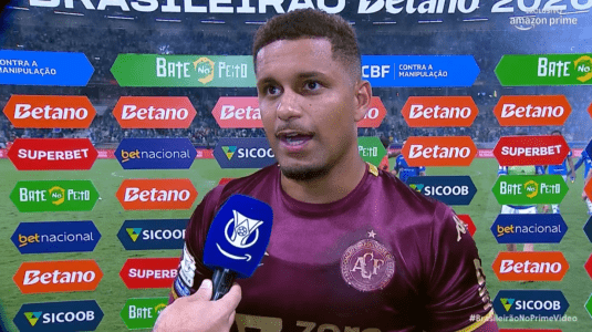Anderson, goleiro da Chapecoense, no Mineirão