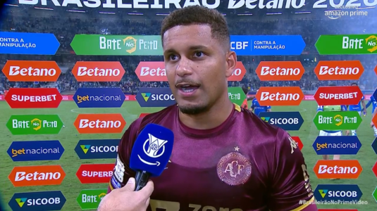 Anderson, goleiro da Chapecoense, no Mineirão