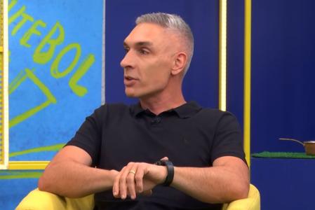 Fernando Prass, ex-goleiro e atual comentarista do Grupo Globo