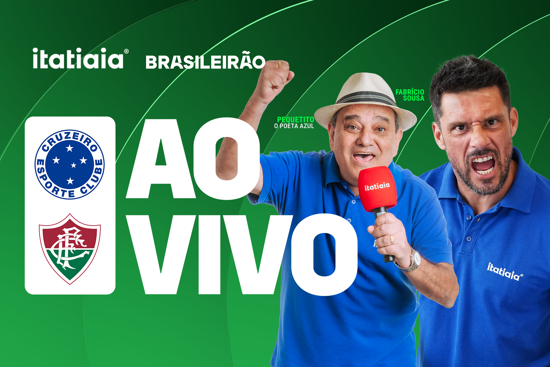 Cruzeiro x Fluminense: assista, ao vivo, à transmissão da Itatiaia