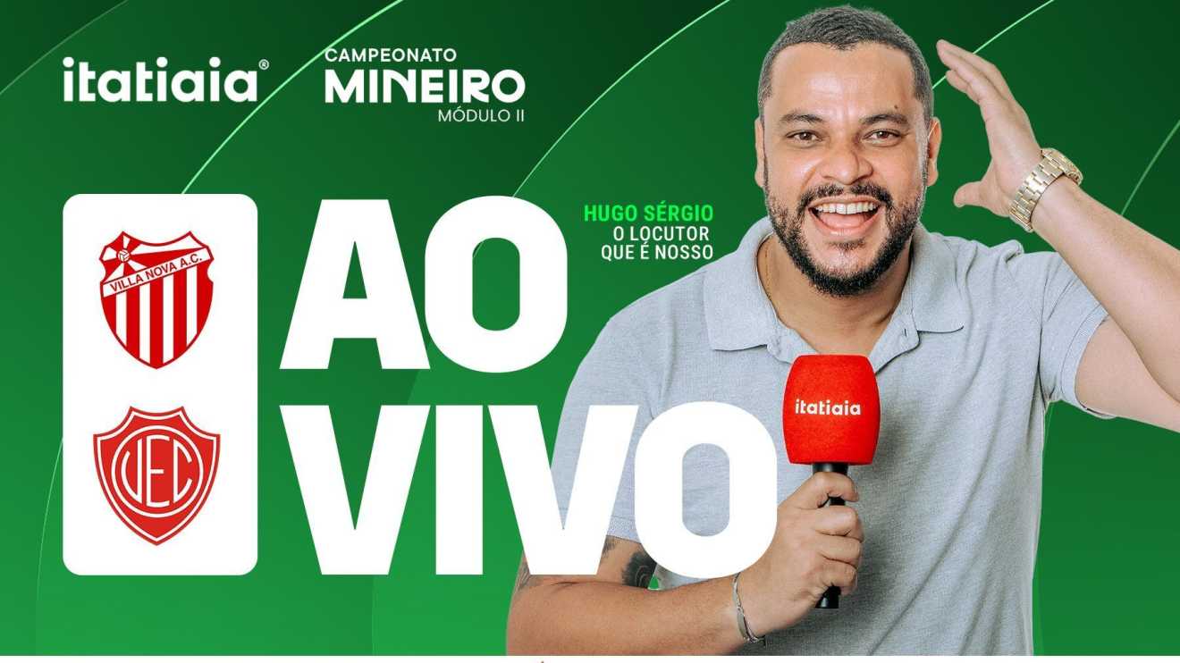 Villa Nova x Valerio: assista, ao vivo, à transmissão da Itatiaia