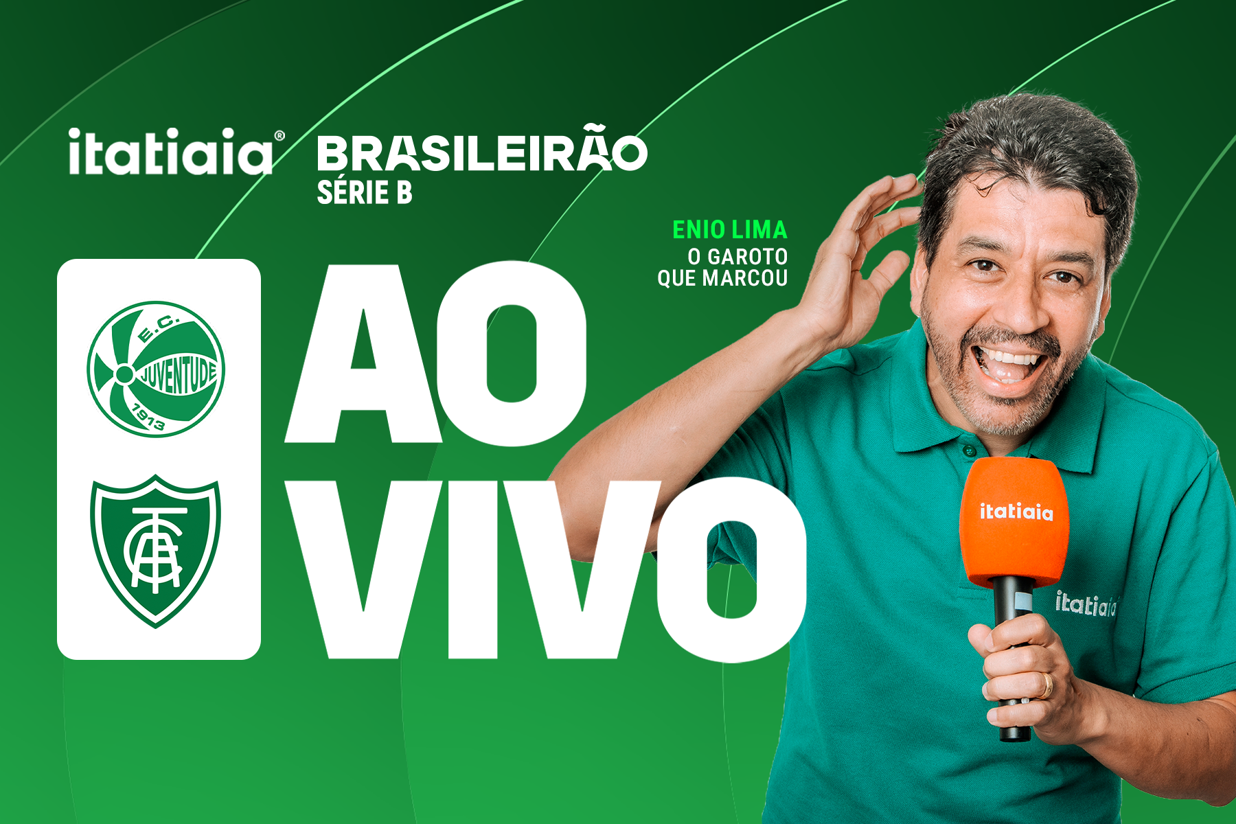 Juventude x América: assista, ao vivo, à transmissão da Itatiaia