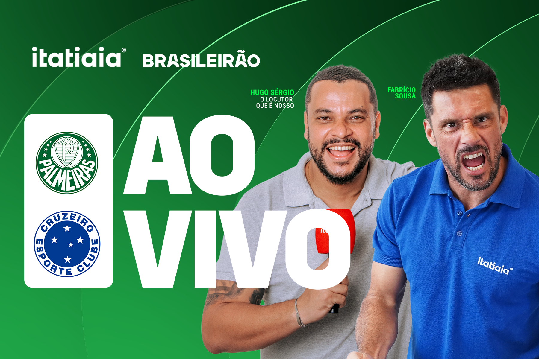Palmeiras x Cruzeiro: assista, ao vivo, à transmissão da Itatiaia