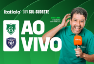 América x Cianorte/PR: assista, ao vivo, à transmissão da Itatiaia