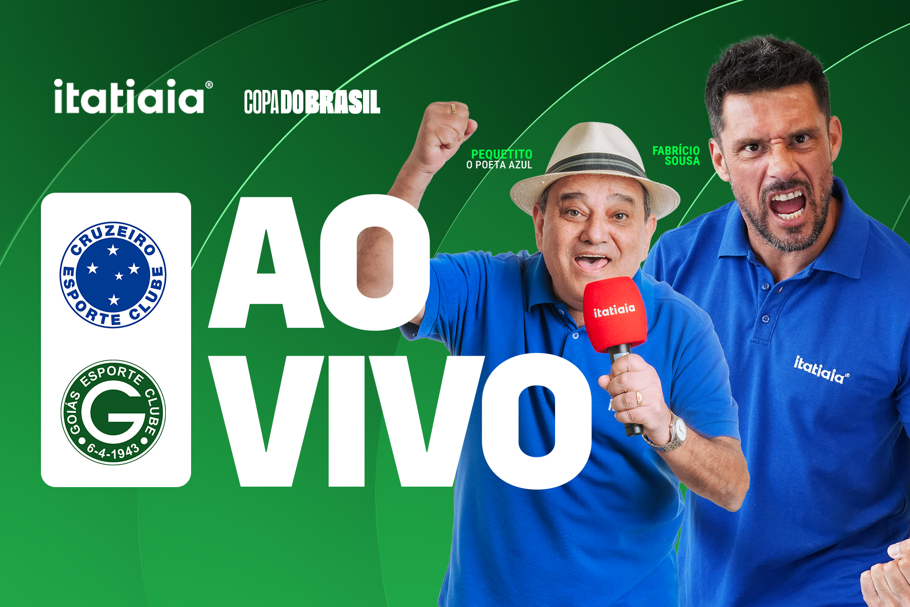 Cruzeiro x Goiás: assista, ao vivo, à transmissão da Itatiaia