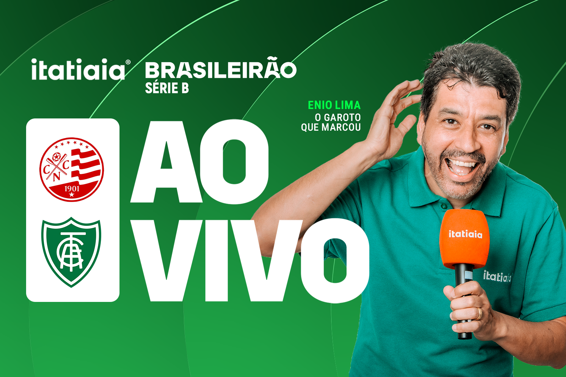 Náutico x América: assista, ao vivo, à transmissão da Itatiaia