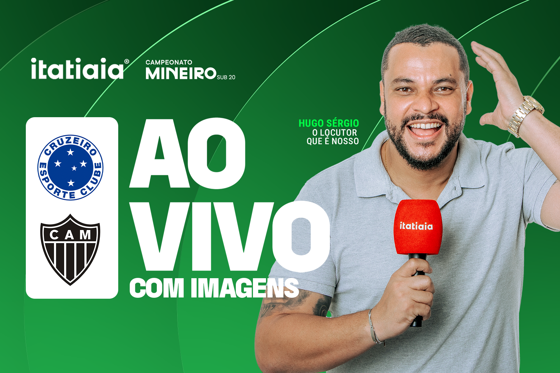 Cruzeiro x Atlético: assista, ao vivo, à transmissão da Itatiaia pelo Mineiro Sub-20