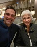 Tadeu Schmidt e a mãe, Dona Janira
