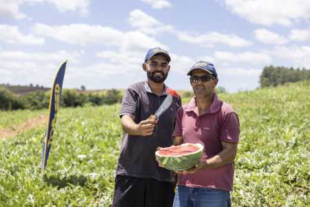 Produtores Gabriel Rodrigues e Otomar Rodrigues, de Rio Pardo (RS • Agristar do Brasil