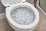Saiba por que é recomendado jogar gelo no vaso sanitário uma vez na semana