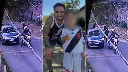 Vídeo mostra pai sendo morto em assalto na frente do filho de 7 anos no Rio