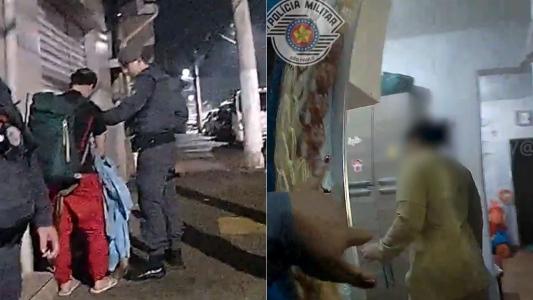 Vídeo mulher simula pedido de pizza no 190 para escapar de agressor em SP