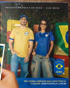 Camisas especiais da Volt para a Copa do Mundo
