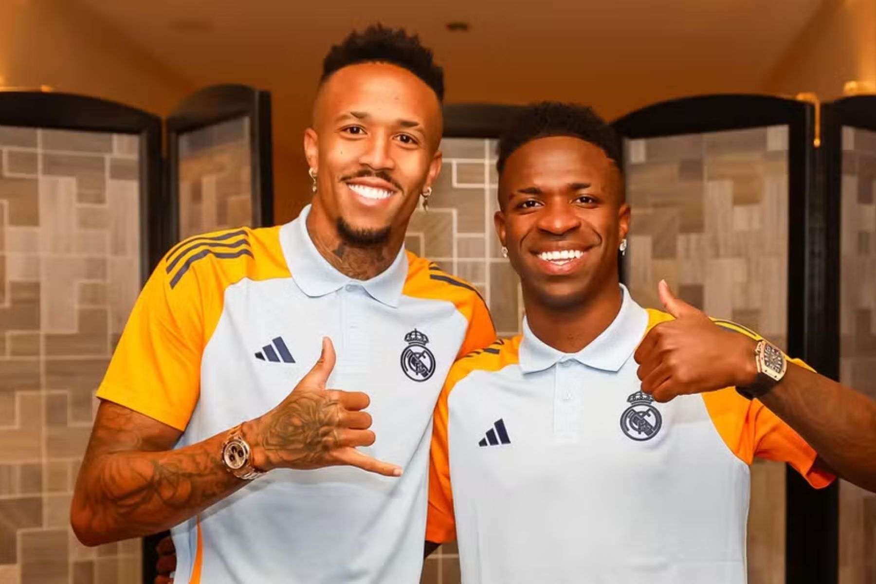 Militão se pronuncia após ser envolvido em polêmica com Vini Jr: 'Assustado'