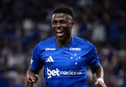 Néiser Villarreal, atacante do Cruzeiro • Gustavo Aleixo/Cruzeiro