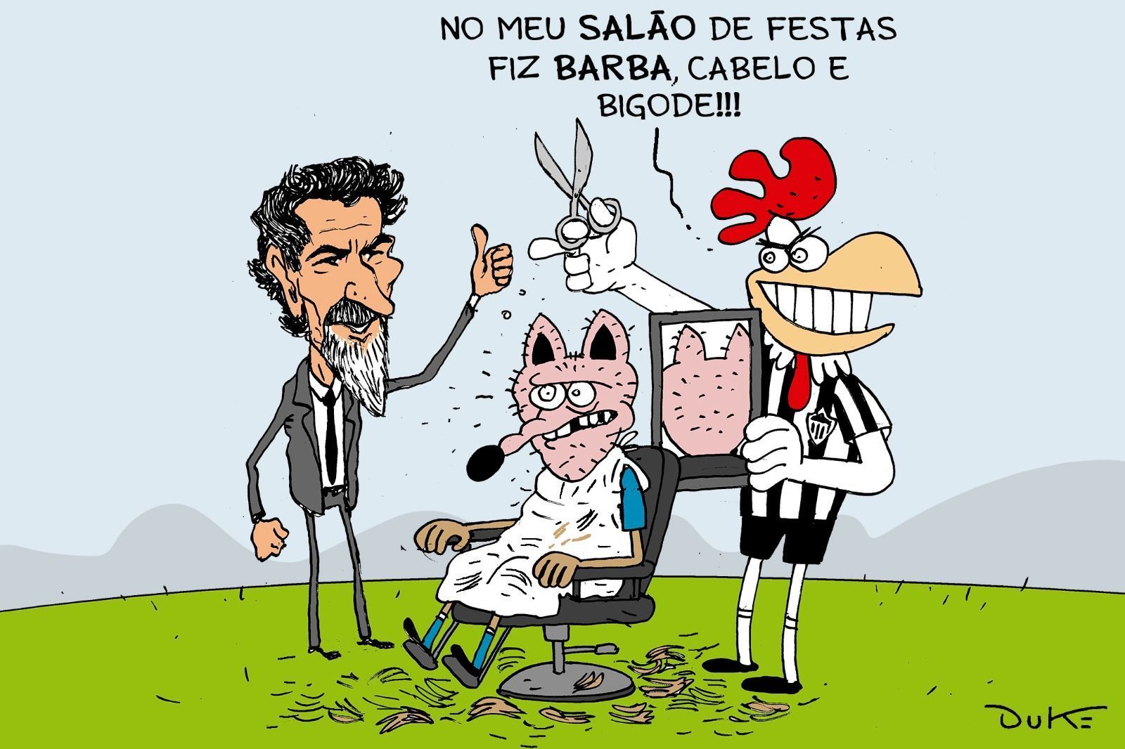 Charge do Duke: a vitória do Atlético sobre o Cruzeiro no Mineirão