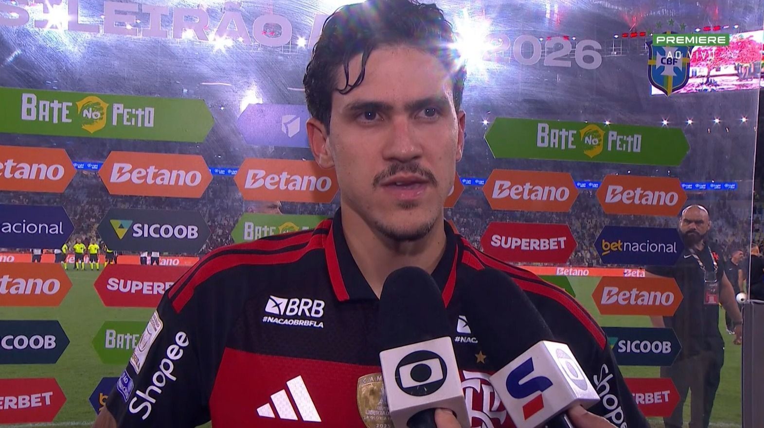 Pedro é direto sobre empate do Flamengo e reação do Vasco no clássico