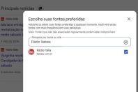Google lança novo recurso de fontes preferenciais; saiba como escolher a Itatiaia