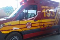 Duas pessoas ficam gravemente feridas em acidente de carro