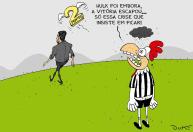 Charge do Duke | Atlético vacila e empata com o Botafogo pelo Brasileiro