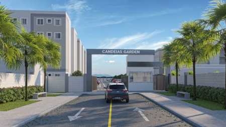 Localizado em Candeias, o condomínio reúne apartamentos de 2 quartos com opção de varanda ou área privativa no térreo • MRV/Divulgação
