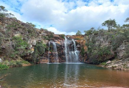 Cachoeira da Toca, em Diamantina