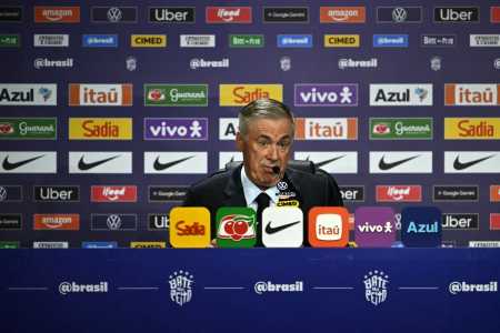 Técnico Carlo Ancelotti convocou Neymar para representar a Seleção Brasileira na Copa do Mundo