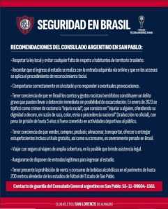San Lorenzo divulga cartilha com alerta para atos racistas •