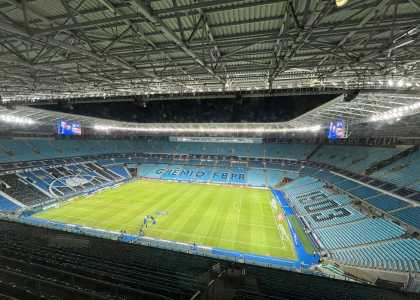 Arena do Grêmio, em Porto Alegre