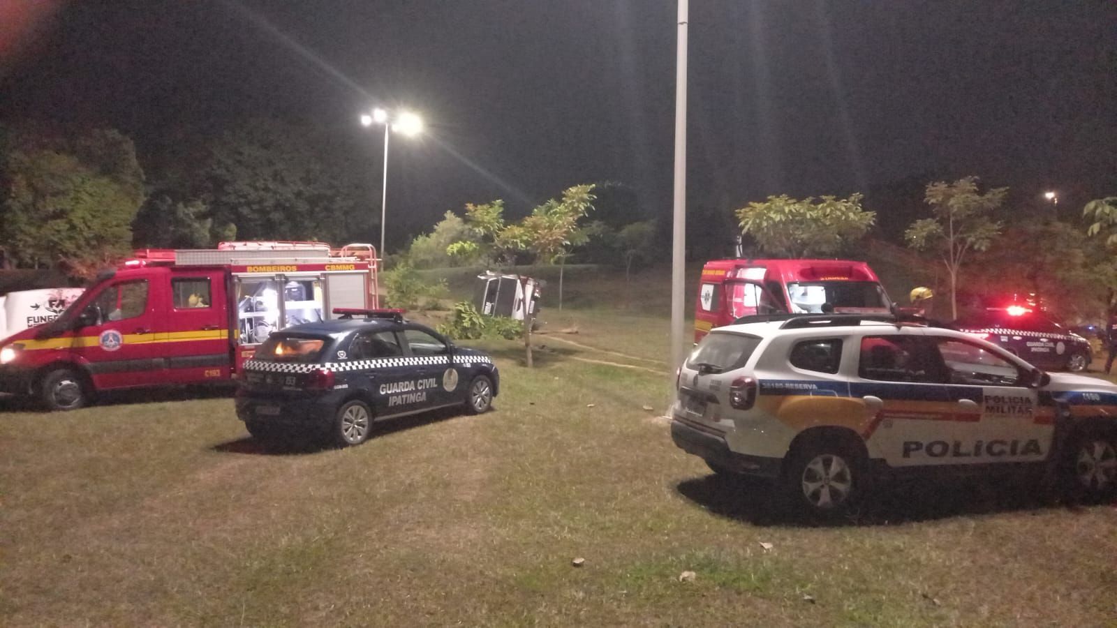 Acidente grave no Parque Ipanema mata condutor de veículo na magrudada