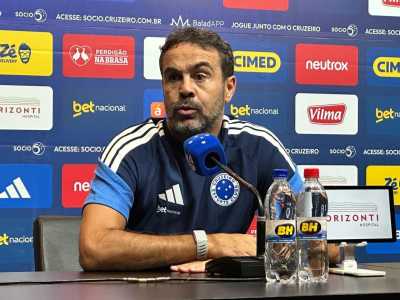 Artur Jorge após a vitória do Cruzeiro sobre a Chapecoense