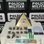 Drogas são apreendidas em apartamento no centro de Ipaba, após denúncias