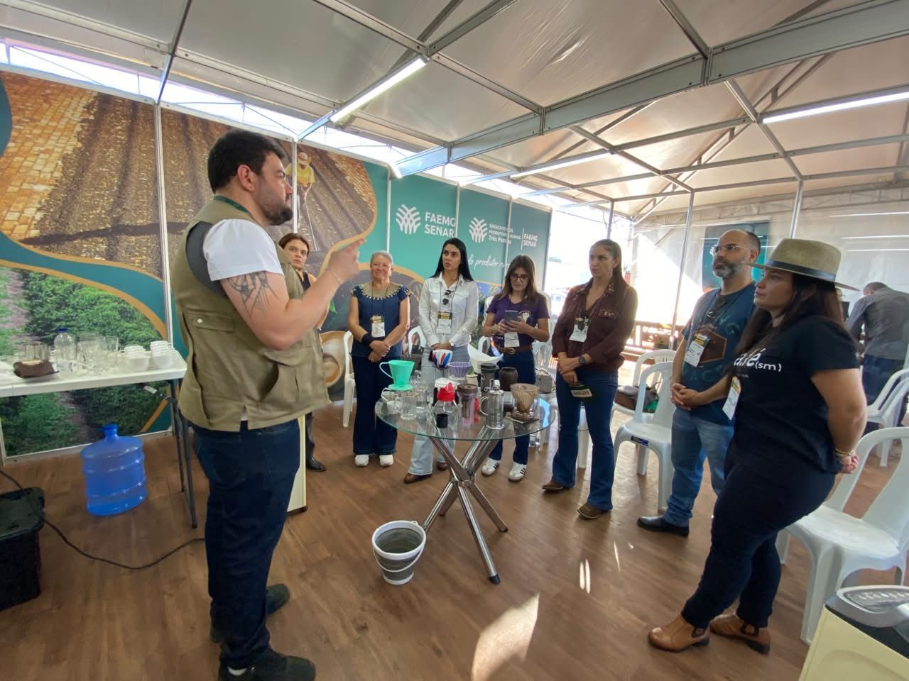 Expocafé oferece oficinas gratuitas de introdução ao trabalho de barista