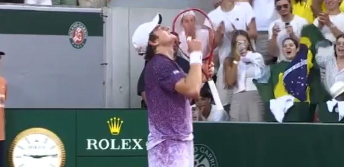 João Fonseca garante premiação milionária após virada épica em Roland Garros