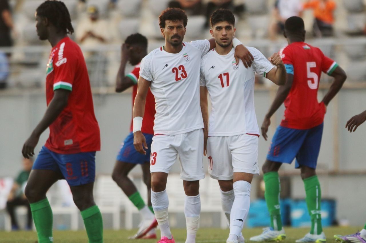 Irã vence Gâmbia de virada em amistoso preparatório para Copa do Mundo