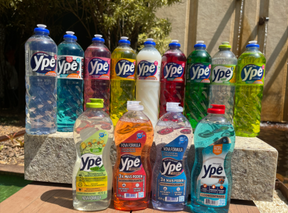 Detergentes da marca Ypê