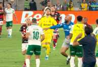 Flamengo x Palmeiras: jogo no Maracanã termina em confusão após goleada