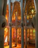 Basílica da Sagrada Família, em Barcelona, na Espanha