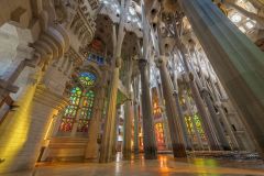 Basílica da Sagrada Família, em Barcelona, na Espanha