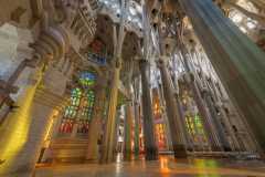 Basílica da Sagrada Família, em Barcelona, na Espanha