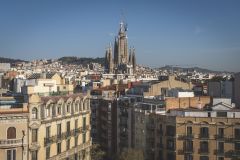 Basílica da Sagrada Família, em Barcelona, na Espanha