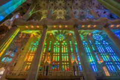 Basílica da Sagrada Família, em Barcelona, na Espanha