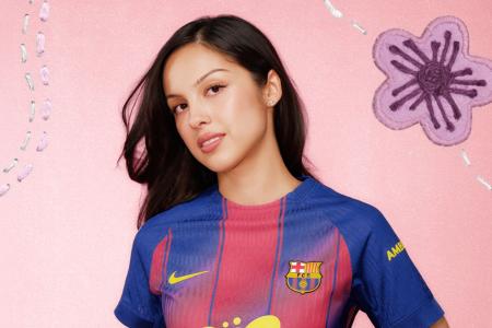 Olivia Rodrigo terá sua marca na camisa do Barça