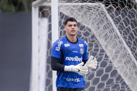Gabriel Brazão, goleiro do Santos